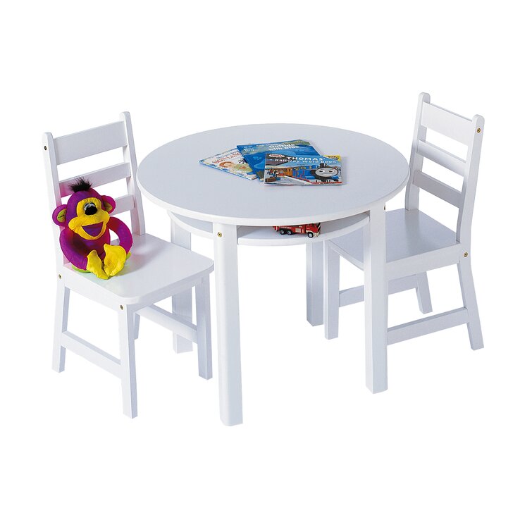 Kids activity table with clearance chairs